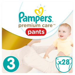 Трусики Pampers Premium Care 6-11 кг (28 шт) Размер 3