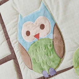 Комплект детского постельного белья Giovanni Shapito 7 предметов Summer Owls