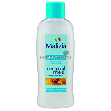 Шампунь Malizia 1000 мл Мед (для нормальных волос) 0