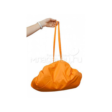 Коврик Чудо-Чадо переносной/сумка Оранжевый/Клетка 8