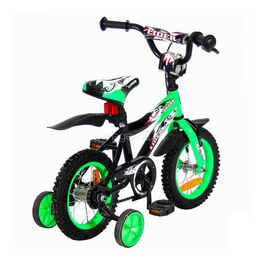 Велосипед двухколесный Velolider 12" Lider Shark 12A-1287 Зеленый/Черный 2