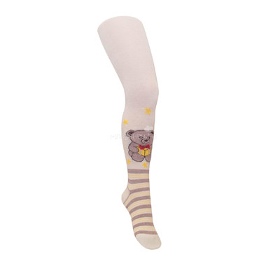 Колготки Para Socks с рисунком K1D28 р 86-92 см бежевый 0