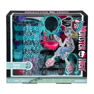 Игровой набор Monster High Душевая комната - Lagoona Blue 1