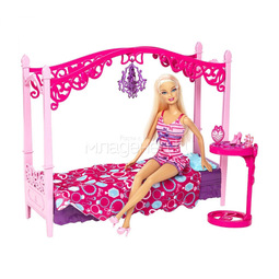 Игровой набор Barbie Кукла со Спальной комнатой