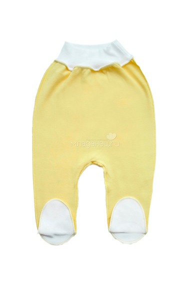Ползунки для новорожденного Бимоша, цвет желтый  0
