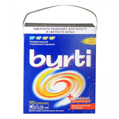 Стиральный порошок Burti универсальный OXI-эффект 5.7 кг 0