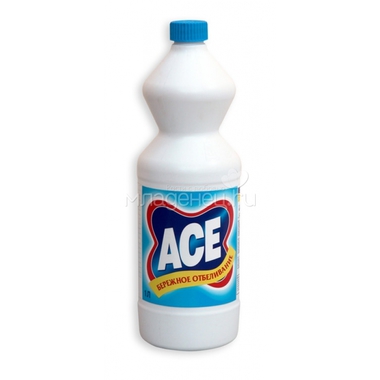 Отбеливатель ACE жидкий 1л 0