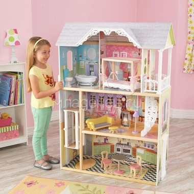 Кукольный домик KidKraft Кайли Kaylee 65251, 10 предметов мебели 1
