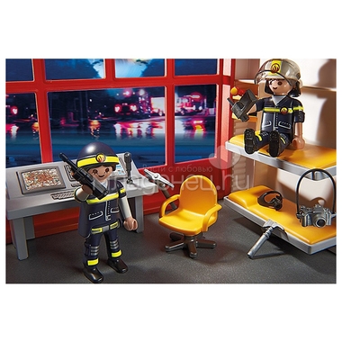 Игровой набор Playmobil Пожарная станция с сигнализацией 3