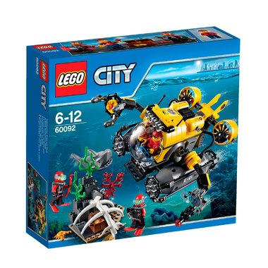 Конструктор LEGO City 60092 Глубоководная подводная лодка 6