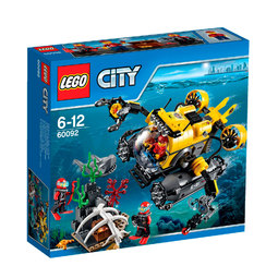 Конструктор LEGO City 60092 Глубоководная подводная лодка