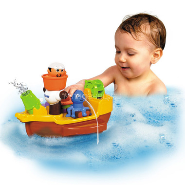 Игрушка для ванной Tomy Пиратский корабль 1