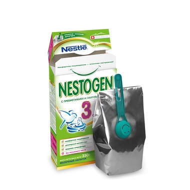 Детское молочко Nestle Nestogen 350 гр №3 (с 12 мес) 4