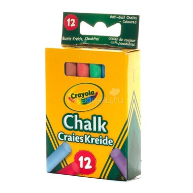 Мел Crayola С пониженным выделением пыли 1