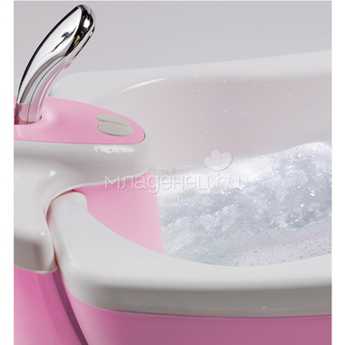 Ванночка-джакузи Summer Infant с душевым краником Lil'Luxuries, розовая 2