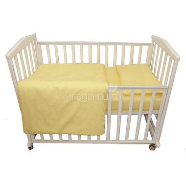 Комплект постельного белья детский Bambola Карамельки Желтый 0