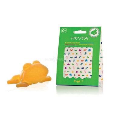 Игрушка для ванной Hevea 0+ Fred из природного каучука 0