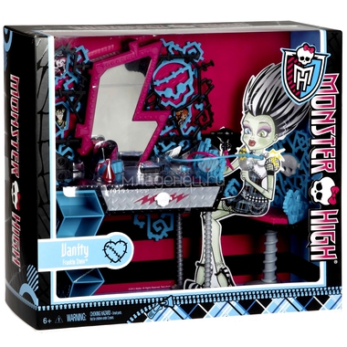 Игровой набор Monster High Туалетный столик Frankie Stein 1