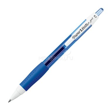 Ручка гелевая Paper Mate GEL SILK, с резиновым упором, синяя, 0,7 мм 0
