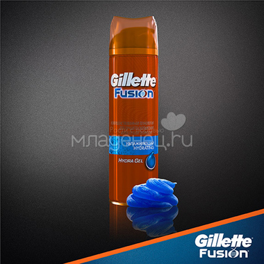Гель для бритья Gillette Fusion ProGlide 170 мл Увлажняющий 2