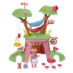 Набор для кукол Zapf Creation Chou Chou Дерево-домик функциональный с Мини-лисичкой и куклой