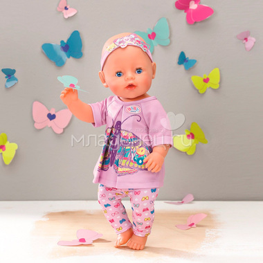 Одежда для кукол Zapf Creation Baby Born Удобная одежда для дома 1