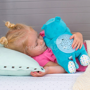 Светильник-проектор Summer Infant звездного неба Dozing Hippo голубой 4