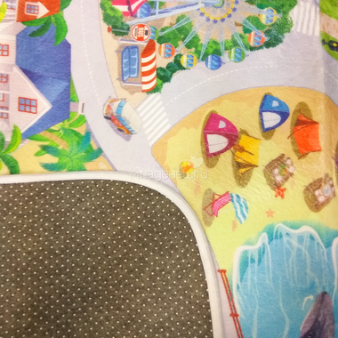 Детский игровой коврик Teplokid ультрамягкий На пляже 130х180 см 2