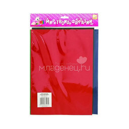 Набор цветной бархатной бумаги FANCY CREATIVE Самоклеющаяся , A4, 5 цветов, 5 листов