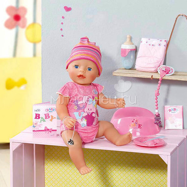 Кукла Zapf Creation Baby Born 43 см Интерактивная (обновленная) 1