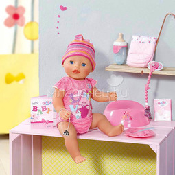 Кукла Zapf Creation Baby Born 43 см Интерактивная (обновленная)