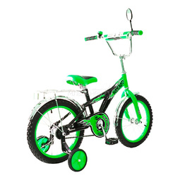 Велосипед двухколесный RT BA Hot-Rod 16" KG1606 Зеленый