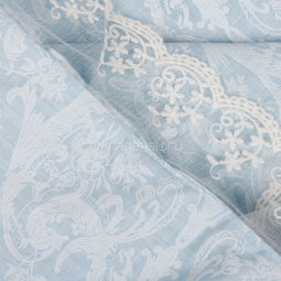 Одеяло на выписку Alis с поясом, поликоттон Голубой