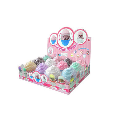 Игрушка Premium Toys Медвежонок в капкейке Cupcake Bears, в ассортименте 0