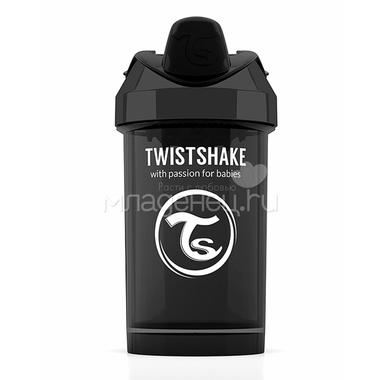 Поильник Twistshake Crawler Cup 300 мл (с 8 мес) черный 0