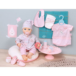 Одежда для кукол Zapf Creation Baby Annabell Супернабор c аксессуарами