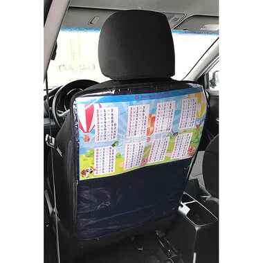 Защитная накидка ProtectionBaby на спинку переднего сиденья автомобиля Таблица умножения 1