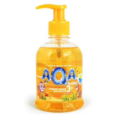Жидкое мыло AQA baby Янтарная лагуна 300 мл 0
