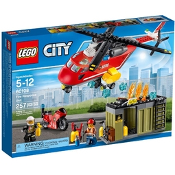 Конструктор LEGO City 60108 Пожарная команда быстрого реагирования
