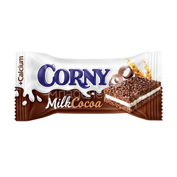 Батончик Corny Milk 30 гр Молочный с какао 30 гр