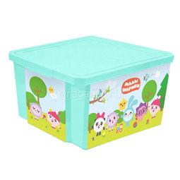 Ящик для хранения игрушек Little Angel X-Box Малышарики 57л
