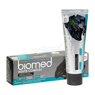 Зубная паста Biomed Зубная паста Biomed White Complex 100г 0