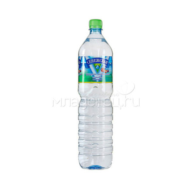 Вода минеральная Сенежская 1,5 л Негазированная 1,5 л (пластик) 0