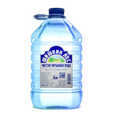 Вода питьевая Шишкин лес Негазированная 5 л (пластик) 0