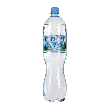 Вода минеральная Сенежская 1,5 л Газированная 1,5 л (пластик) 0