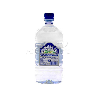 Вода питьевая Шишкин лес негазированная Негазированная 1 л (пластик) 0