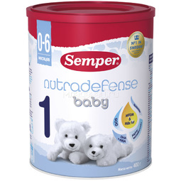 Заменитель Semper Nutradefense Baby 400 гр №1 (с 0 до 6 мес)