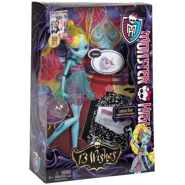 Кукла Monster High серии 13 Желаний Lagoona Blue 1