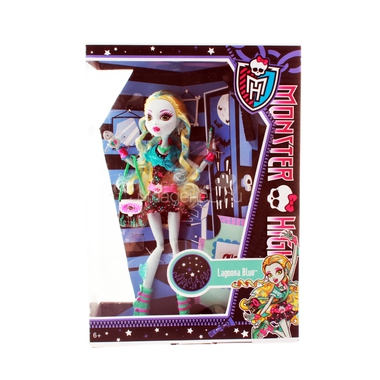 Кукла Monster High Кукла серии Монстростическая ночка Lagoona Blue 1