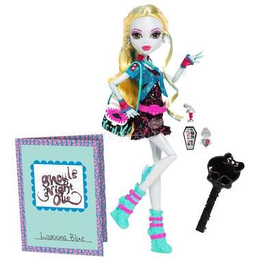 Кукла Monster High Кукла серии Монстростическая ночка Lagoona Blue 0